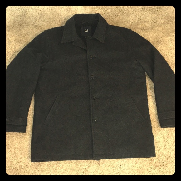 Men’s Gap Wool-blend Jacket- Large - Picture 1 of 8